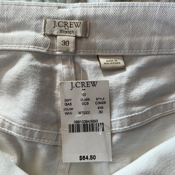 J Crew White Denim skirt - Picture 3 of 3